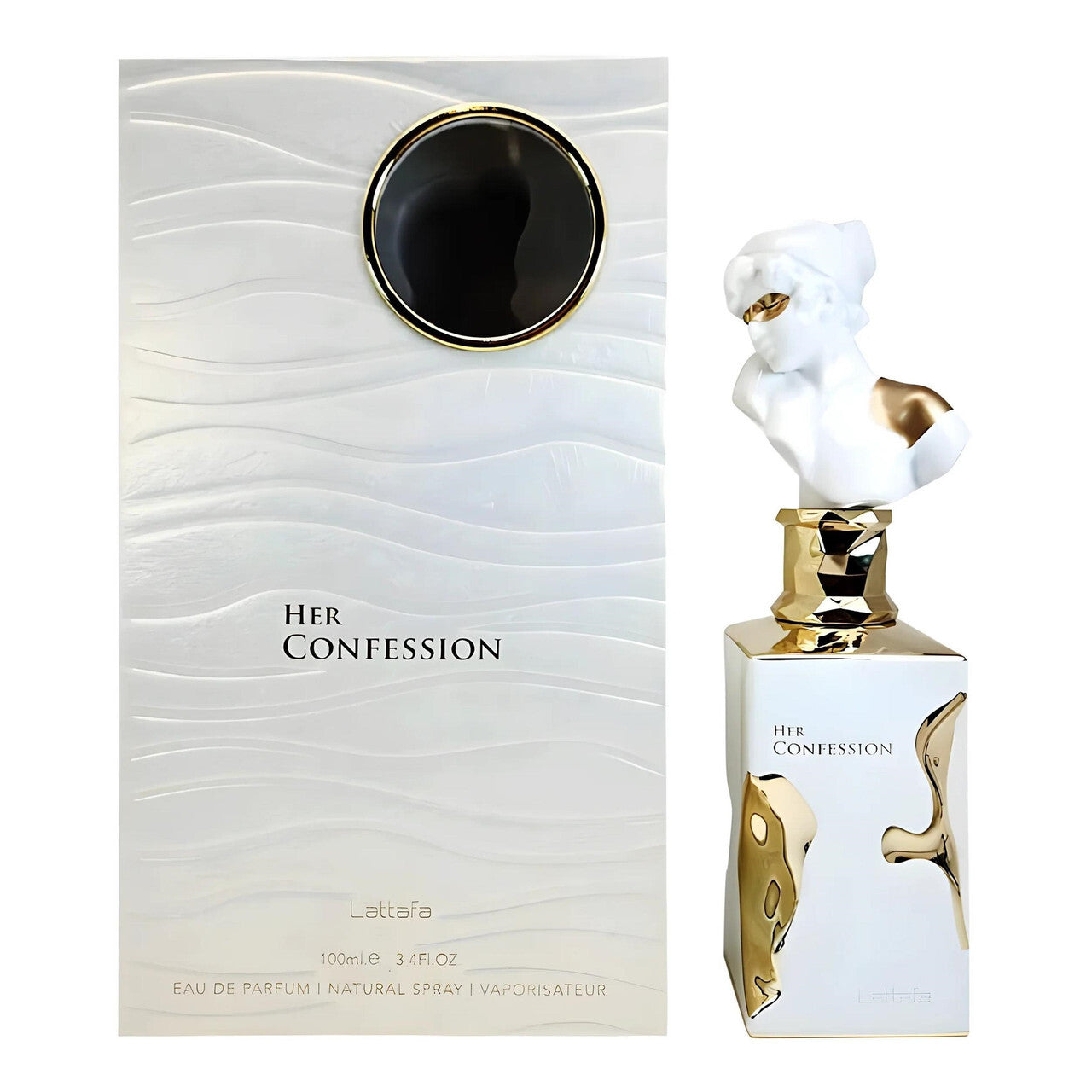 Lattafa her confession 3.4 eau de parfum spray
