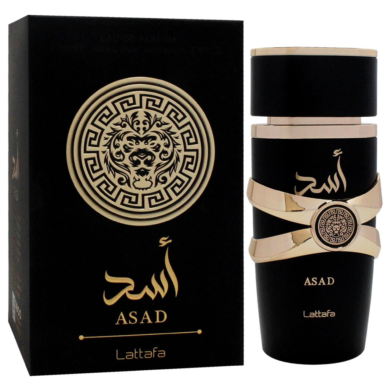 Lattafa asad 3.4 eau de parfum spray for men